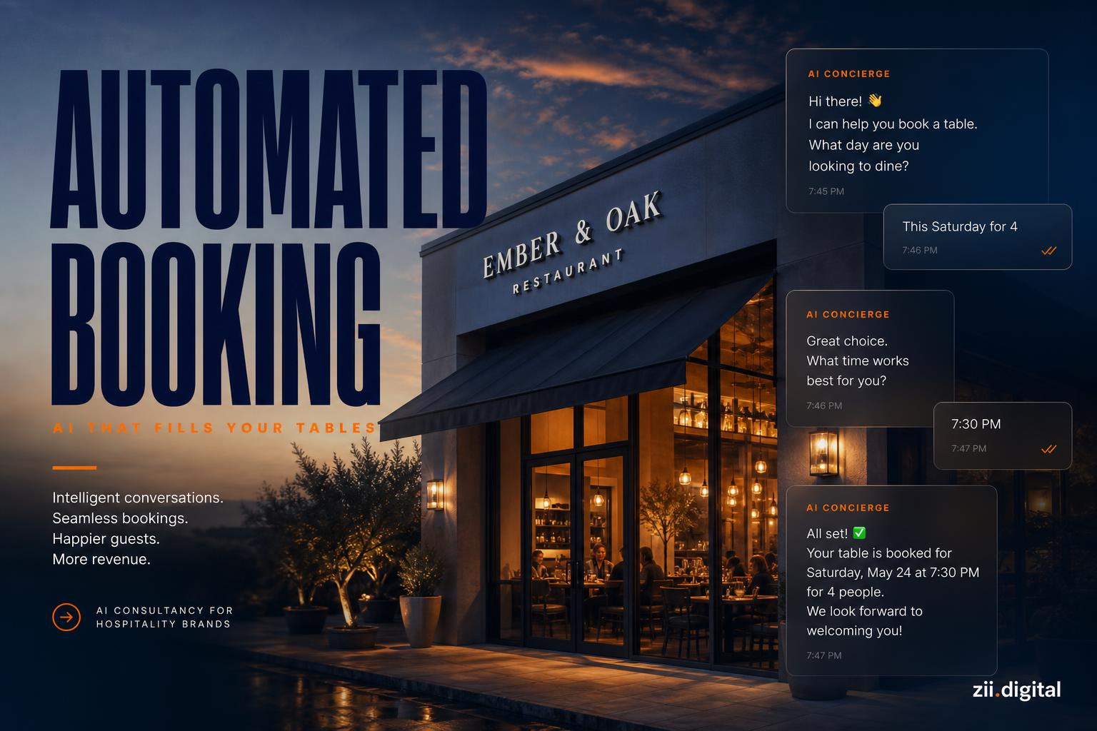 Automated booking campaign